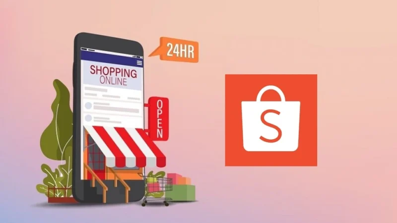 cara mencari toko di shopee